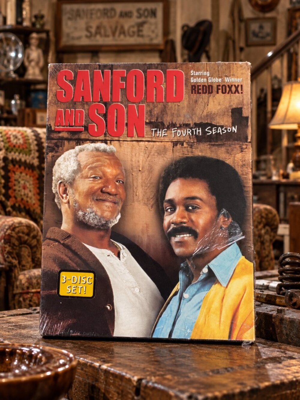 Sanford And Son The Fourth Season 4 (3-DVD Set, Region 1) Brand New!